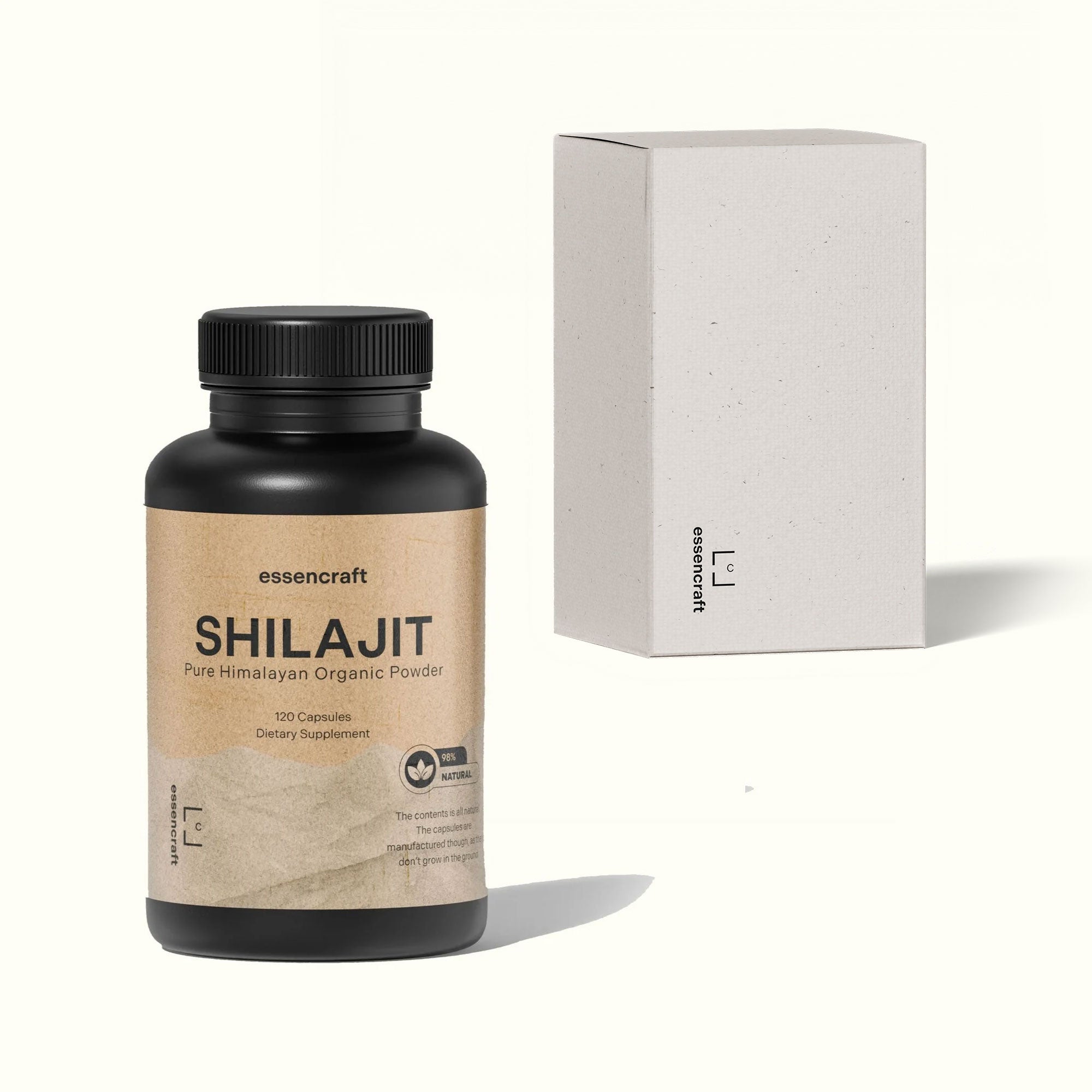 Shilajit Caplets 120 - Essencraft