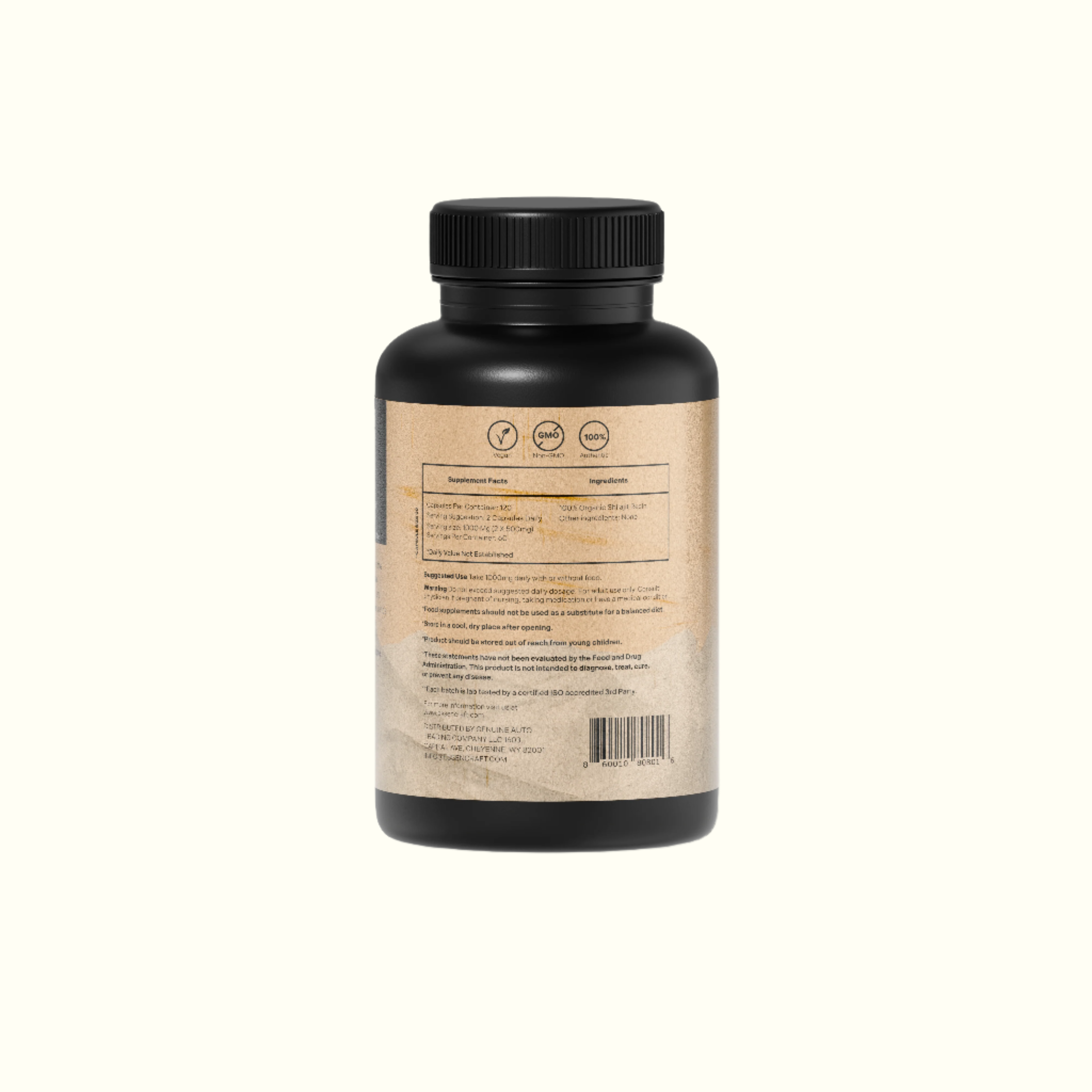 Shilajit Resin Extract - 120 Count