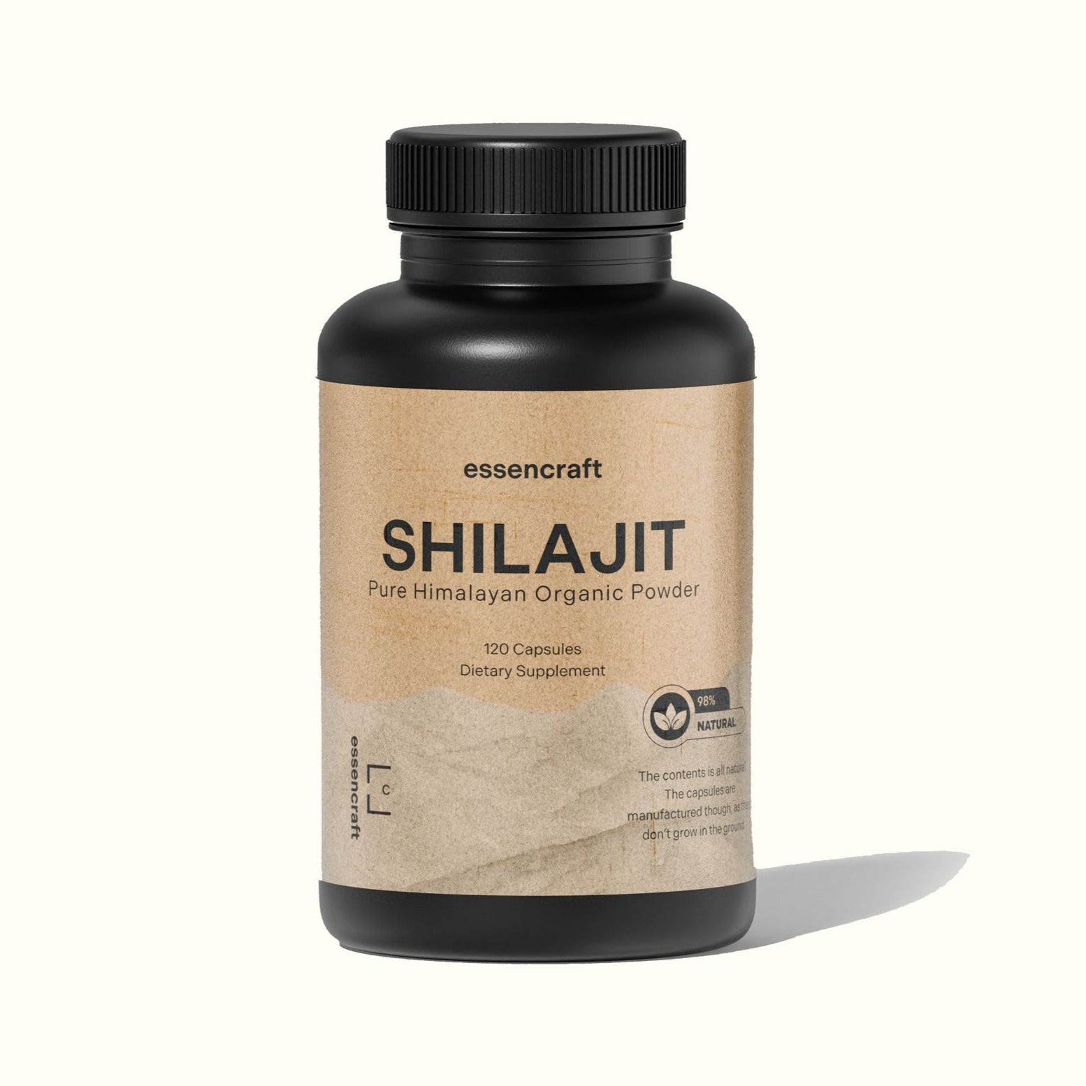 Shilajit Caplets 120 - Essencraft