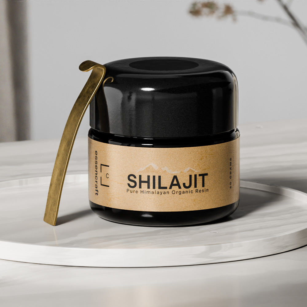 Essencraft Shilajit Resin in a daily routine setting