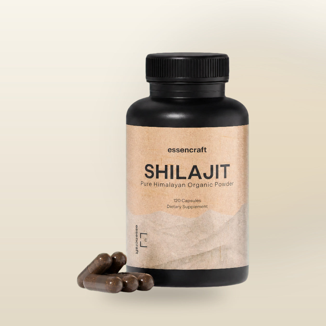 Essencraft Shilajit Capsules bottle